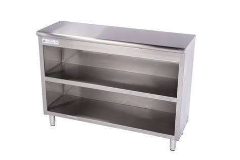 stainless steel cabinets on rollers|stainless steel enclosed base table.